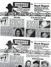 Vintage 2019/2020 Western Clippings-Issues #150/151-#156/157Western Memorabilia picture