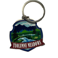 Tuolumne Meadows Yosemite National Park Scenic Enamel Keychain picture