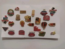 Lot of 23***VTG McDonald's Employee Lapel Pins Crew Monopoly Arches More Unique  picture