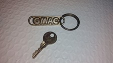 Vintage GMAC Metal Double Key Ring Key Chain 2.1/2