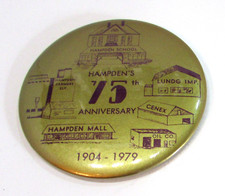 1904-1979 Hampden ND 75th Anniversary Large 3.5