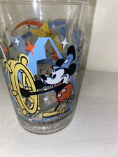 McDonalds Disney 100 Years of Magic Mickey Mouse Donald Duck Glass Tumbler 16 oz picture