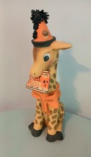 RARE BETHANY LOWE GERRY GIRAFFE Paper Mache Statue HALLOWEEN Circus RETIRED picture