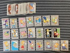 1990 Topps The Simpsons Complete Set Bartman #1 88 Cards 22 Stickers BART Rookie picture