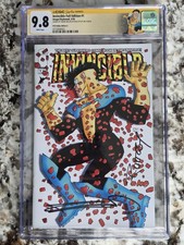 DOUBLE SIGNED FRANK MILLER & RYAN OTTLEY Invincible #1 Trade Dress. CGC Sig 9.8 picture