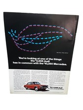 1973 Audi 100 LS Vintage Ad - Audi vs Mercedes Comparison picture