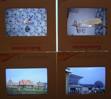 ~100 Vintage 35mm Found Travel Kodachrome Slides - 1067 Montreal Expo, Family + picture