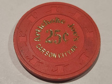 $.25 Casino  Chip ARTICHOKE JOE'S - CARSON CITY, NV picture