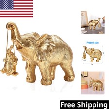 Versatile Vintage Gold Elephant - Perfect for Home Decor and Special Gifts picture