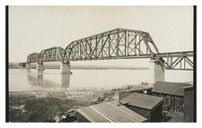 Mobridge South Dakota Bridge Standard Postcard picture
