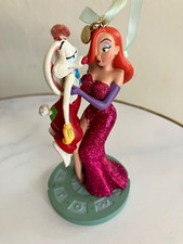 DISNEY STORE 2014 Who Framed Roger Rabbit Jessica & Roger Christmas Ornament picture