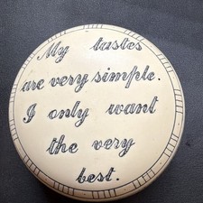 Vintage Stone Paperweight Made in Great Britain “I Only Want the Very Best” picture