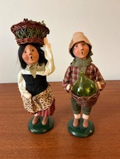 BYERS CHOICE 2010 Wooden Duck Exclusives Sophia & Salvatore - Awesome picture