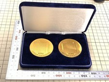 Yamagata Prefecture Medal Set 1975 Gold Commemorative Case Collection picture