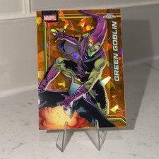 2026 Topps Chrome Marvel Sapphire Edition Green Goblin Orange 25/25 #45 OMEGA picture