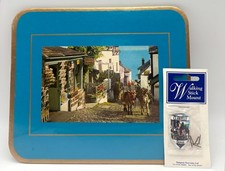 Clovelly Devon England Walking Stick Mount & Small Placemat; Unique Souvenirs picture