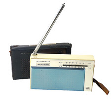 MIDLAND AM VHF Aircraft RADIO Model 10-404 Case Vtg 1970s READ picture