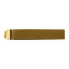 TIE CLASP SHINY GOLD PLAIN picture