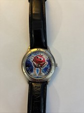 VINTAGE M&M MARS OFFICIAL NEW MILLENNIUM LIMITED EDITION 1998 WATCH Works Great picture