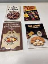 Vintage Cookbook Lot, Casserole, Cheese, Chocolate, Cutco, Sunbeam Frypan picture
