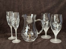 Avon Hummingbird Crystal collection 5 piece set picture