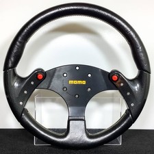 Excellent MOMO F1 Concept Spider 350mm Steering Wheel Carbon Leather Beautiful picture