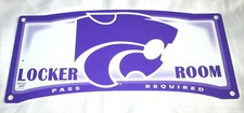 KANSAS STATE WILDCATS Locker Room Sign #1 - NEW picture