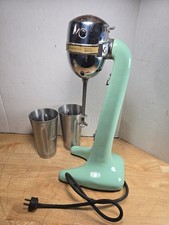 VINTAGE HAMILTON BEACH DRINKMASTER DRINK MASTER #30 JADEITE GREEN - 2 CANS INCLD picture
