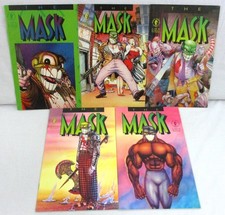 The Mask #1 2 3 4 + 0 Complete Set Comic Lot Full Run Dark Horse 1991 picture