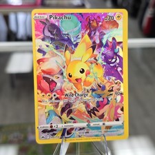 Pikachu 160/159 Secret Rare Crown Zenith Pokémon Holo - MP/LP picture