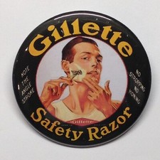 Gillette Safety Razor Shaving Fridge Magnet BUY 3, GET 4 FREE MIX & MATCH picture
