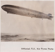 1958 Press Photo German Airship Graf Zeppelin D-LZ127 in flight in circa 1927 picture