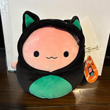 Squishmallow Archie in Black Cat Halloween Costume picture