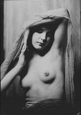 Photo:Elsie Ford 1930s Portrait Nude Study Photograph picture