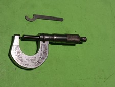 Vintage Starrett No. 221 Hi-Precision Outside Micrometer 0-1