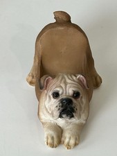 Gift Link 2005 Bulldog Resin Cell Phone Holder/Desk Accessory/Original Label picture