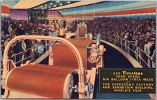 1934 CHICAGO WORLD'S FAIR Advertising Postcard 