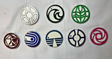 🌎WDW Epcot Pavillion Logo Pins Lot of 8 Vintage Hidden Mickey Future World Pins picture