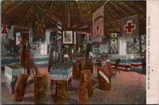 Lookout Mountain War Museum 1910 Postcard - Civil War Relics TN picture