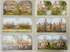 Early 1910s Keystone View Company No. 9-14 Landscape Stereoview Cards Comedy picture