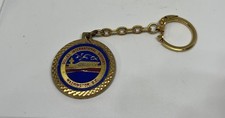 Vintage Souvenir Key Chain US Collectible Dulles International Airport Virginia picture