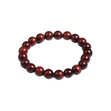 Handmade Wooden Prayer Beaded Bracelet for Men Women Tibetan Buddhist red picture