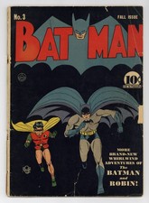 Batman #3 PR 0.5 1940 picture