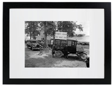 1928 Mobile Library Rockville Fair Maryland Retro Matted & Framed Picture Photo picture
