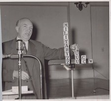 1958 John Nuveen Chicago foreign aid presentation Original Rare Press Photo picture