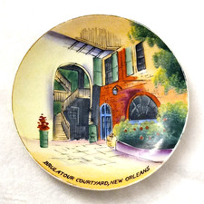 Vintage New Orleans LA Brulatour Courtyard Plate 6 Inch Collectible Souvenir picture