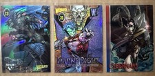 Wizard Magazine 1995 Chromium Promo #13 Darkness, #20 Divine Right, #9 Cybernary picture