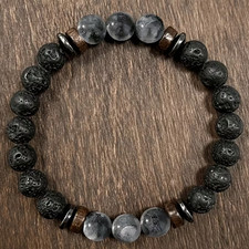 Men's Attraction Obsidian Bracelet Increase Sex Love Romance Attention Charisma picture