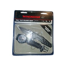 Winchester FMJ Clip Folding Finger Flipper  knife with paracord watch picture