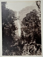 c.1880's PHOTO NEW ZEALAND - SUTHERLAND FALLS picture
